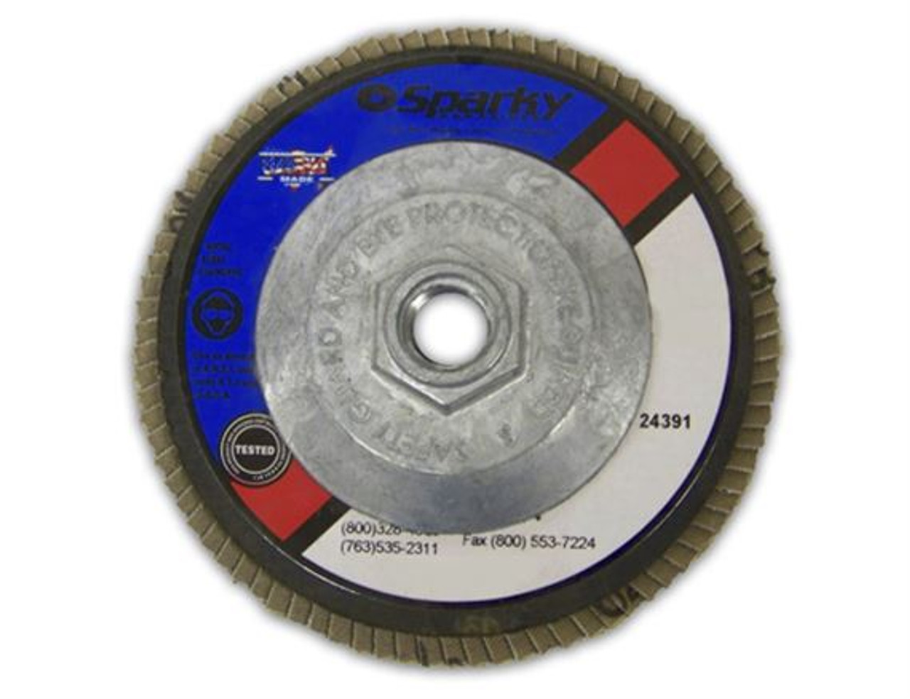 NSKYです！ Type 29 Zirconia Flap Disc with Hub - Sparky Abrasives